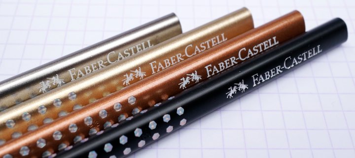 Faber-Castell Grip Sparkle pencils