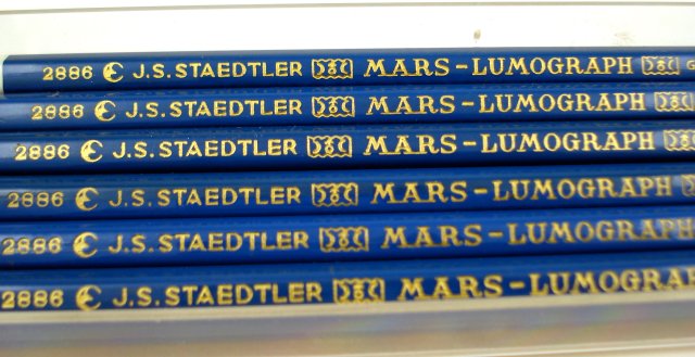Staedtler Mars Lumograph 100 pencil, pencil talk