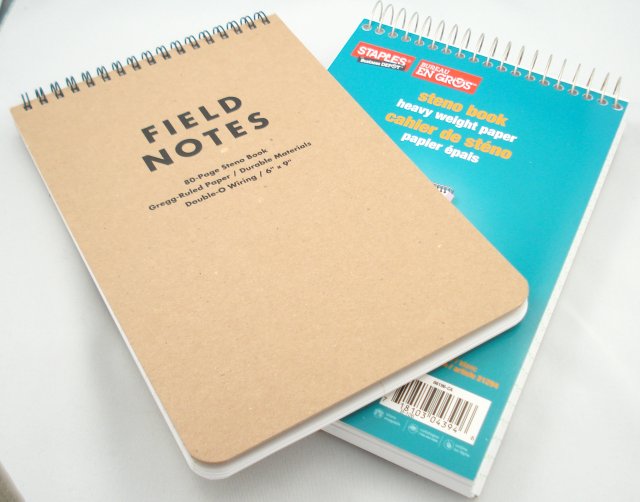 Field Notes Brand vs. the office supply cabinet, pencil talk